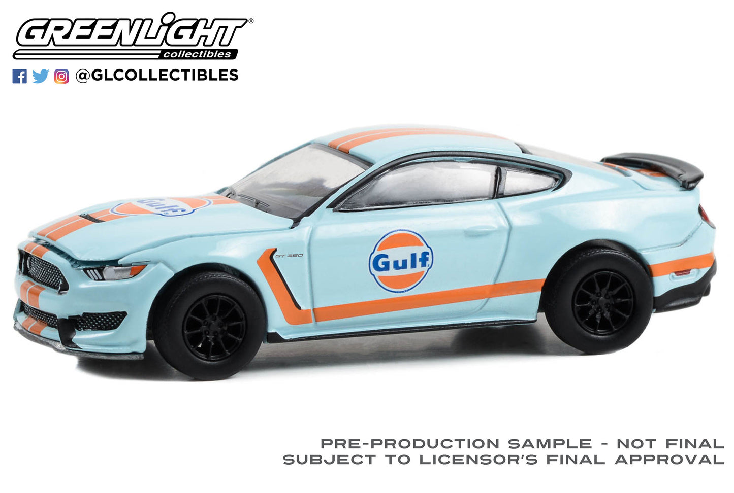GreenLight 1:64 2020 Ford Shelby GT350 - Gulf Oil 30460