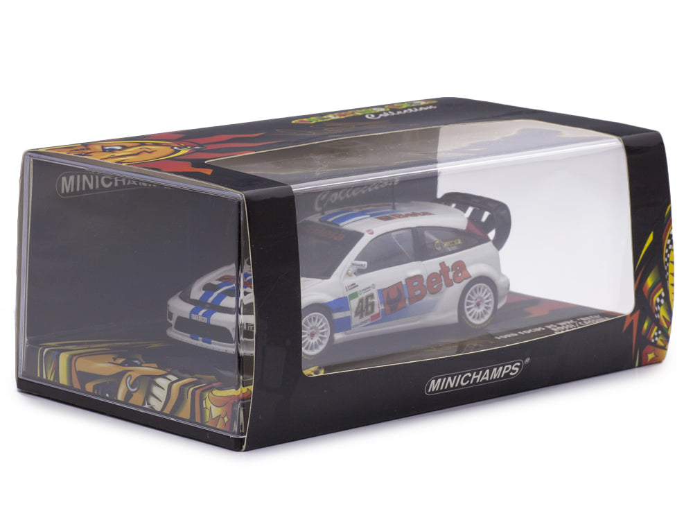Minichamps 1:43 Ford Focus RS WRC Beta Rossi/Cassina #46 Monza Rally 2007 400078446