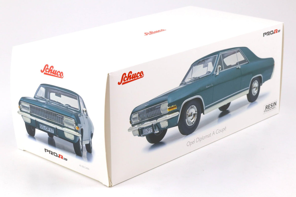Schuco 1:18 Opel Diplomat A Green 450022400