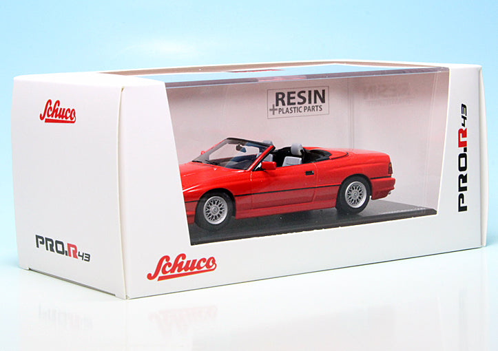 Schuco 1:43 BMW 850i convertible red 450902400