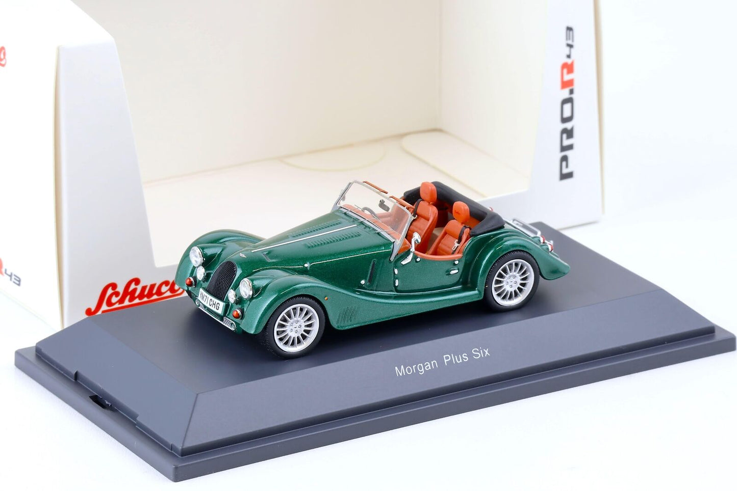 Schuco 1:43 Morgan Plus Six Green 450925000