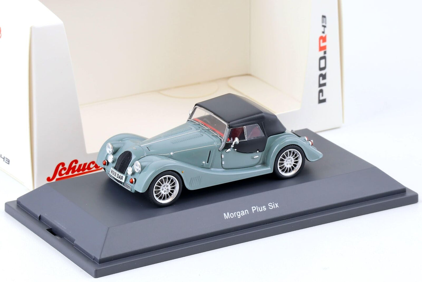 Schuco 1:43 Morgan Plus Six Grey 450925100