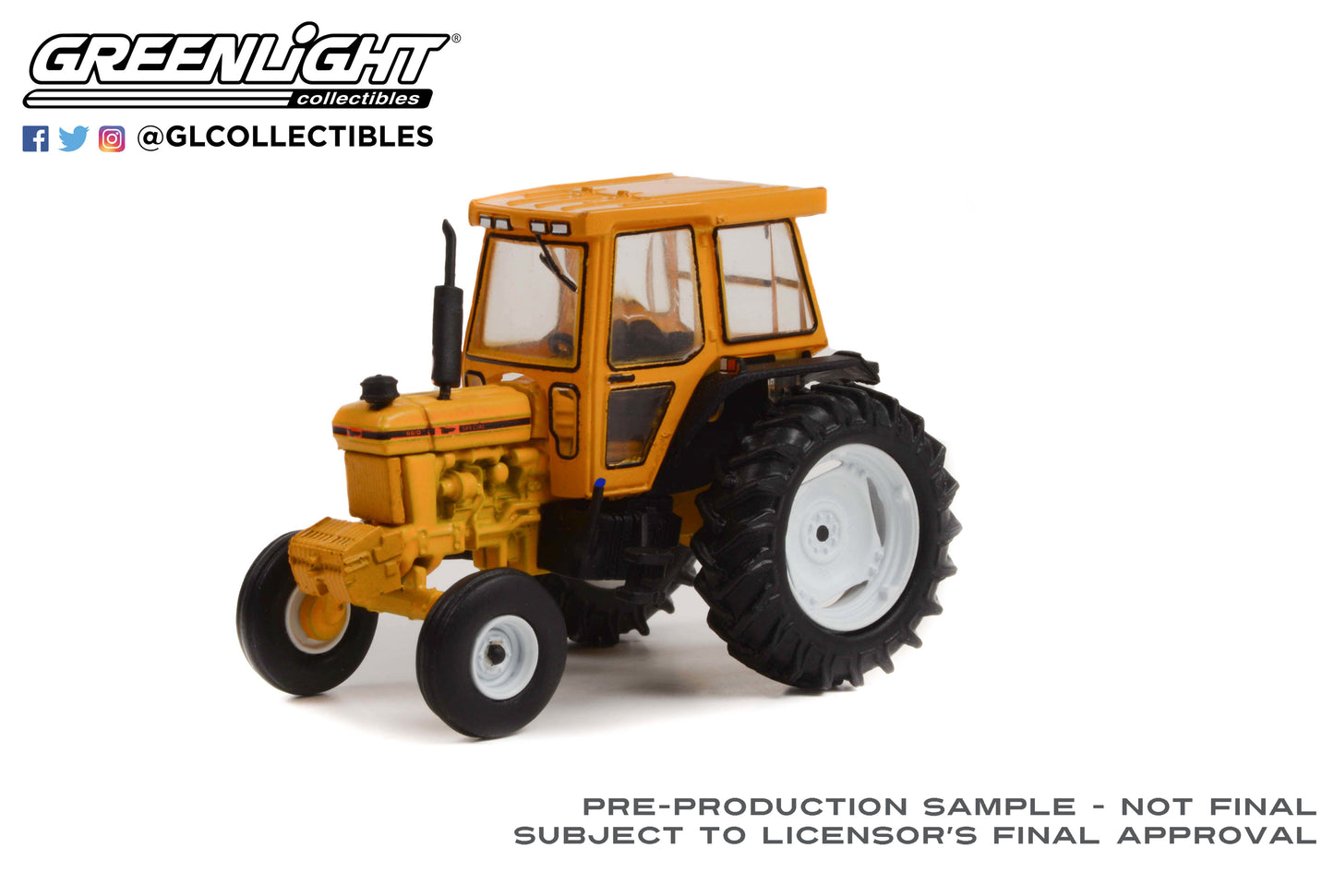 GreenLight 1:64 Down on the Farm Series 7 - 1983 Ford 6610 Tiger Special Tractor - Yellow 48070-D