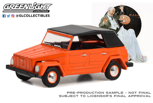 GreenLight 1:64 Norman Rockwell Series 5 - 1971 Volkswagen Thing (Type 181) - Trick or Treat 54080-E