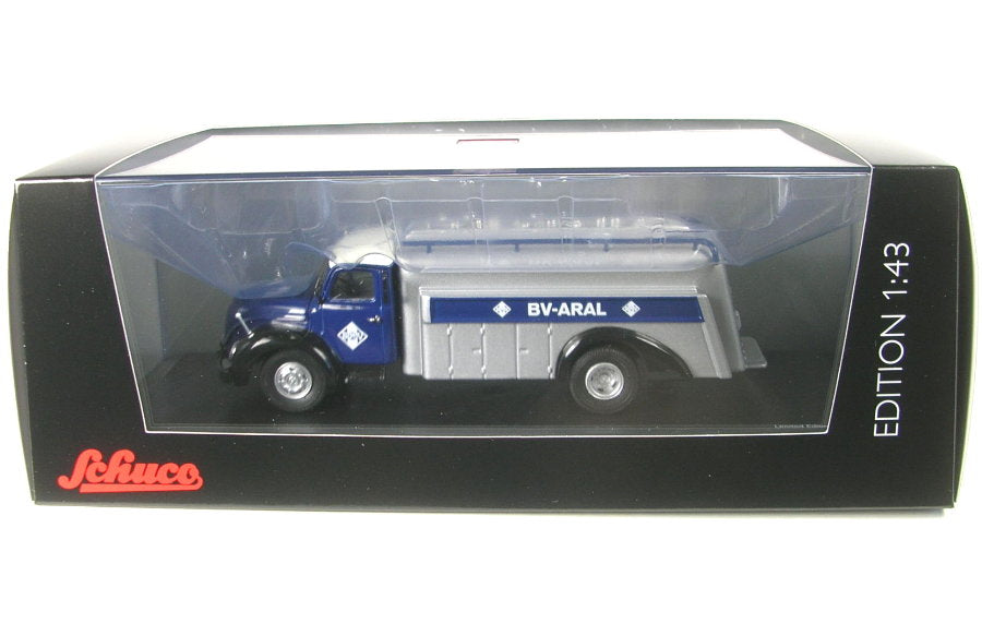 Schuco 1:43 Magirus Deutz S6500 Tank Truck Aral Blue 450303900