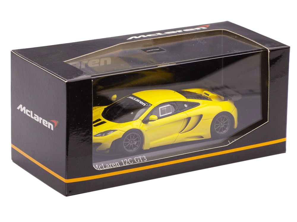 Minichamps 1:43 McLaren MP4-12C GT3 Street 2012 Yellow 437121396
