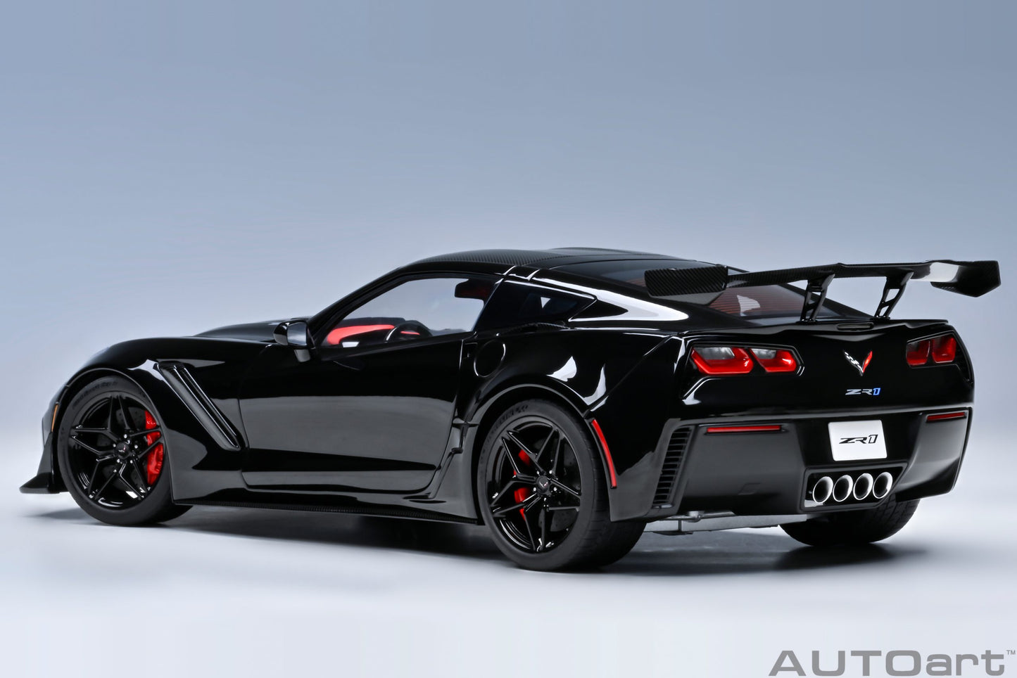 AUTOart 1:18 Chevrolet Corvette C7 ZR1 (Black) 71276