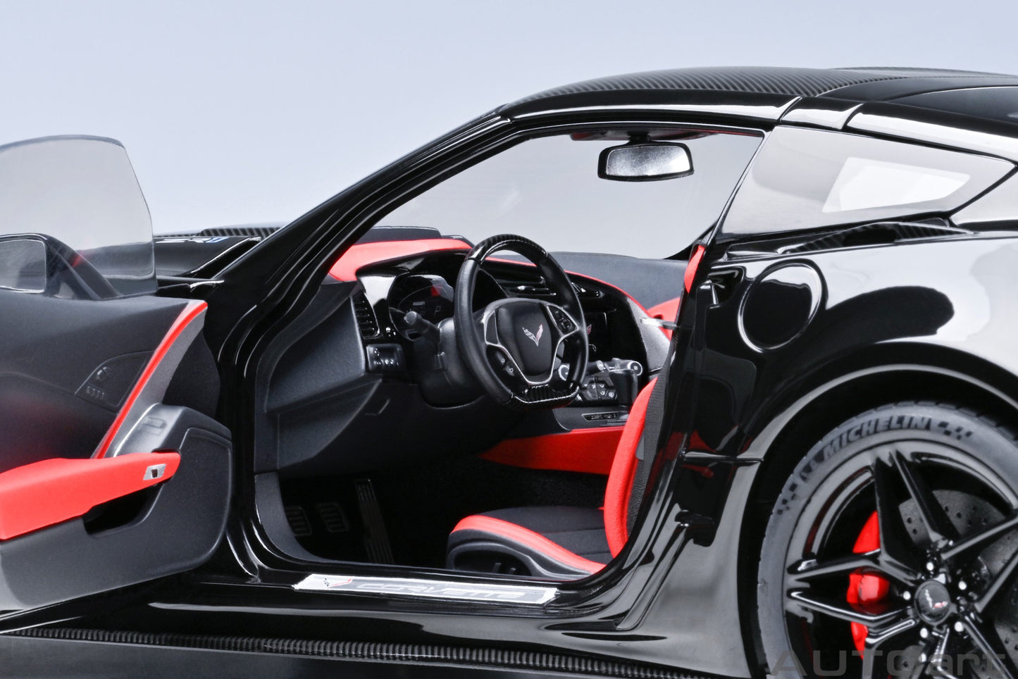 AUTOart 1:18 Chevrolet Corvette C7 ZR1 (Black) 71276