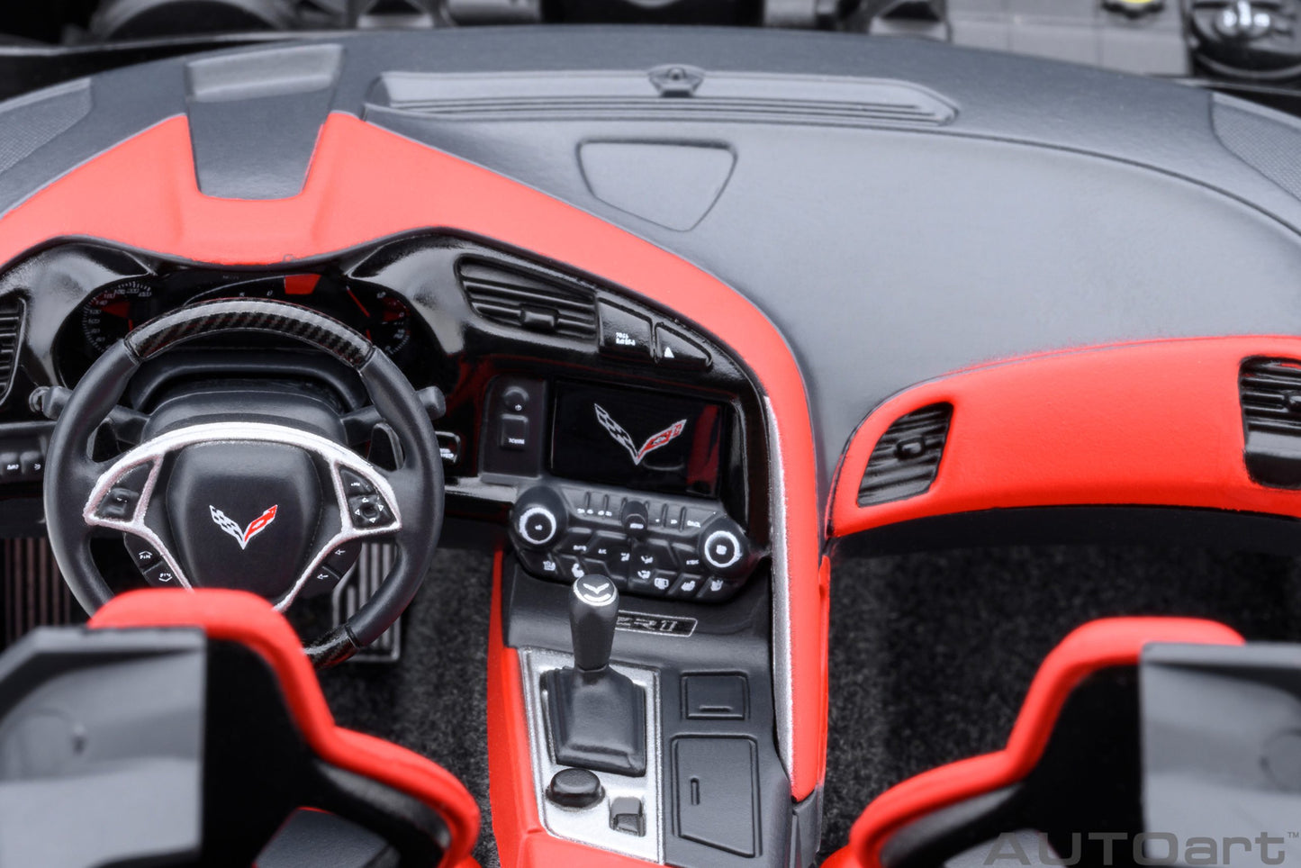 AUTOart 1:18 Chevrolet Corvette C7 ZR1 (Black) 71276