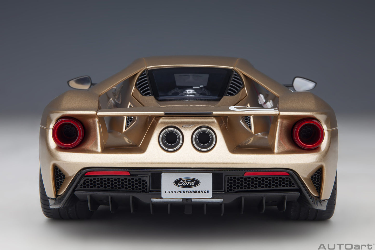 AUTOart 1:18 Ford GT #5 2022 Holman Moody Heritage Edition (Holman Woody Gold) 72928