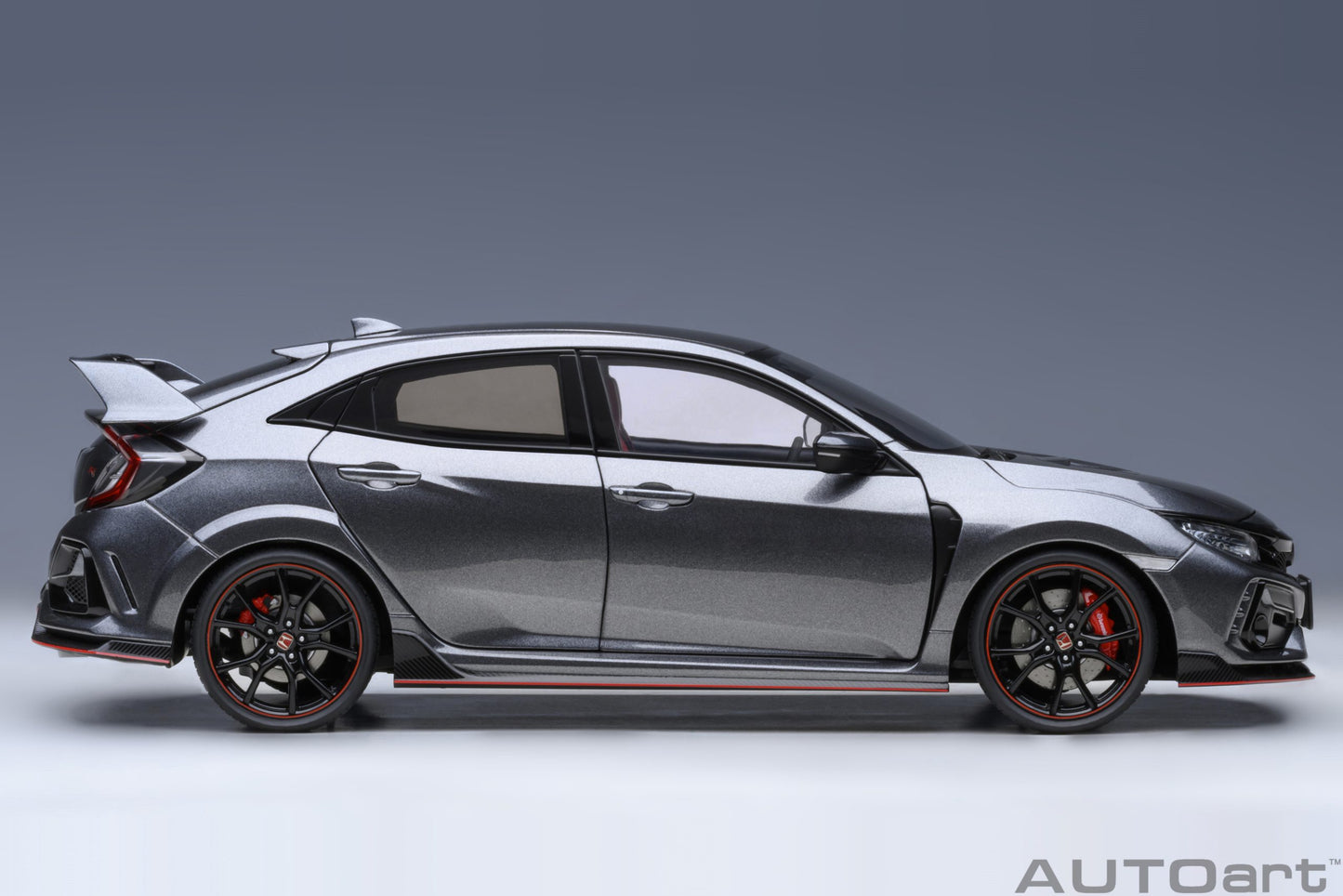 AUTOart 1:18 Honda Civic Type R (FK8) 2021 (Polished Metal Metallic) 73221