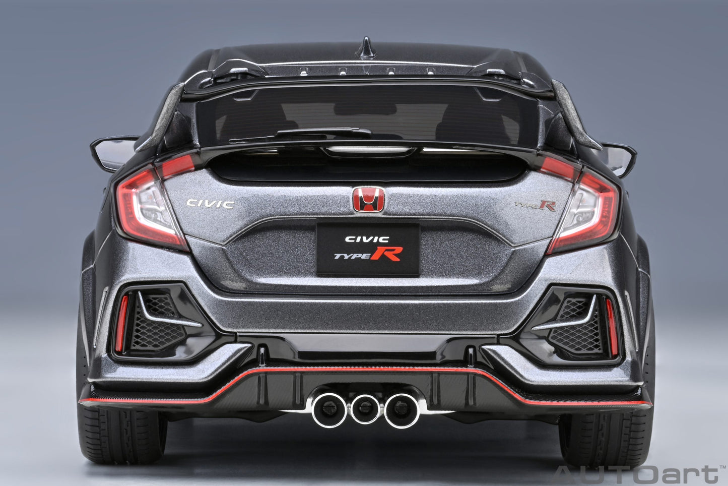 AUTOart 1:18 Honda Civic Type R (FK8) 2021 (Polished Metal Metallic) 73221
