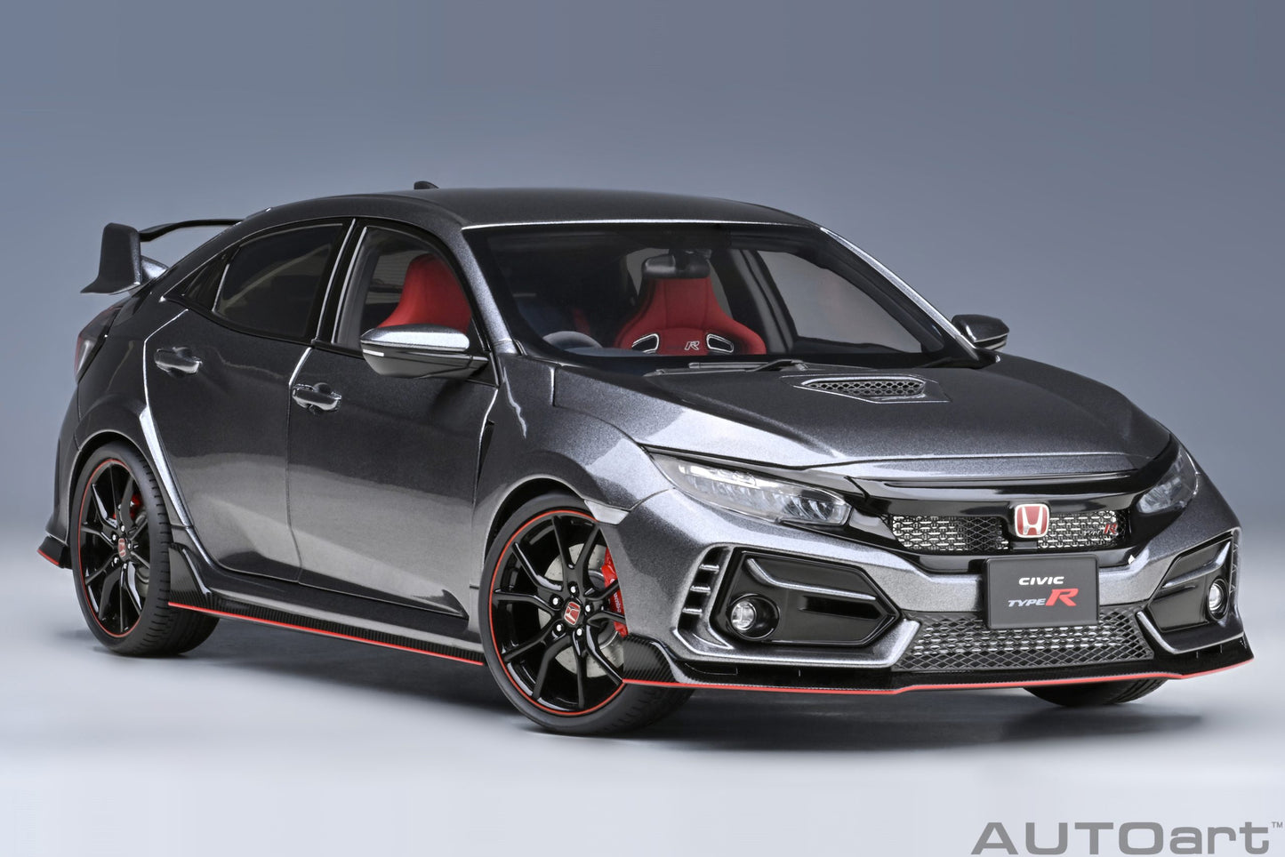 AUTOart 1:18 Honda Civic Type R (FK8) 2021 (Polished Metal Metallic) 73221