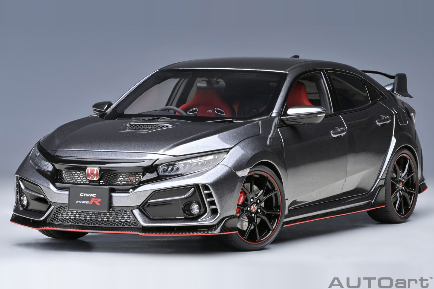AUTOart 1:18 Honda Civic Type R (FK8) 2021 (Polished Metal Metallic) 73221