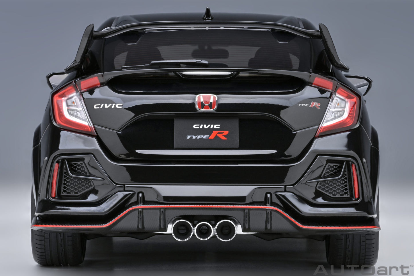 AUTOart 1:18 Honda Civic Type R (FK8) 2021 (Crystal Black Pearl) 73222