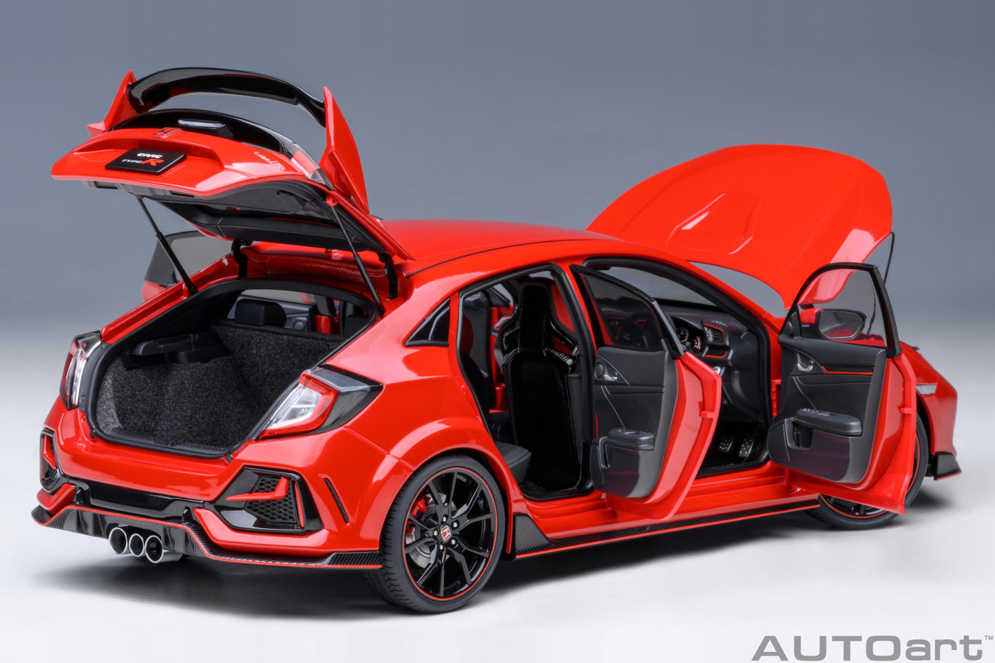 AUTOart 1:18 Honda Civic Type R (FK8) 2021 (Flame Red) 73223