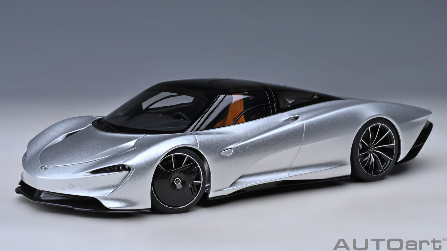 AUTOart 1:18 McLaren Speedtail (Supernova Silver) 76090