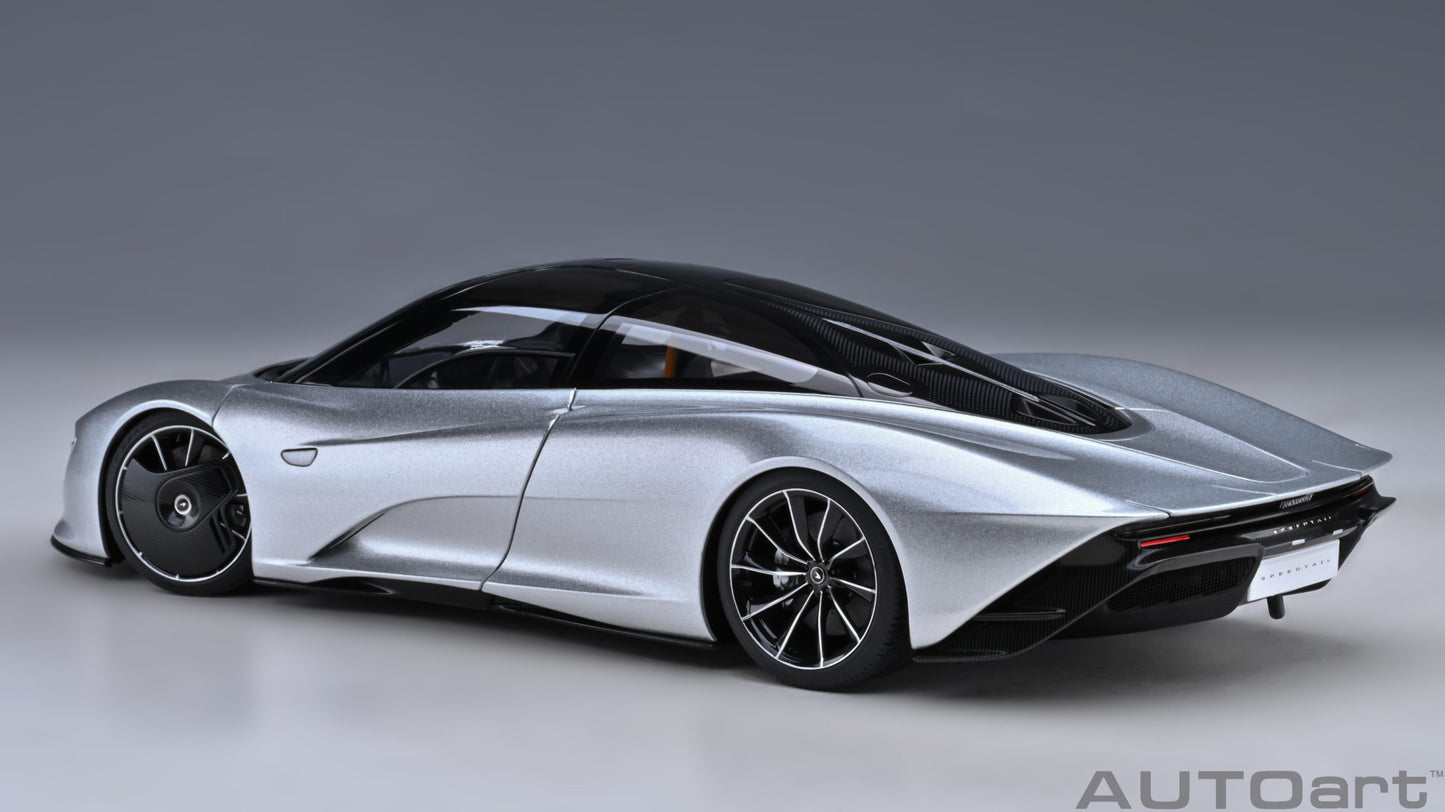 AUTOart 1:18 McLaren Speedtail (Supernova Silver) 76090