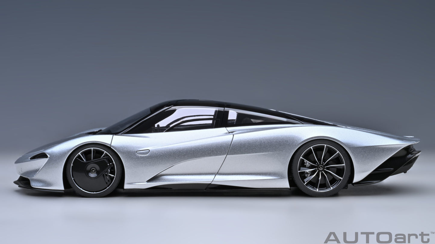 AUTOart 1:18 McLaren Speedtail (Supernova Silver) 76090