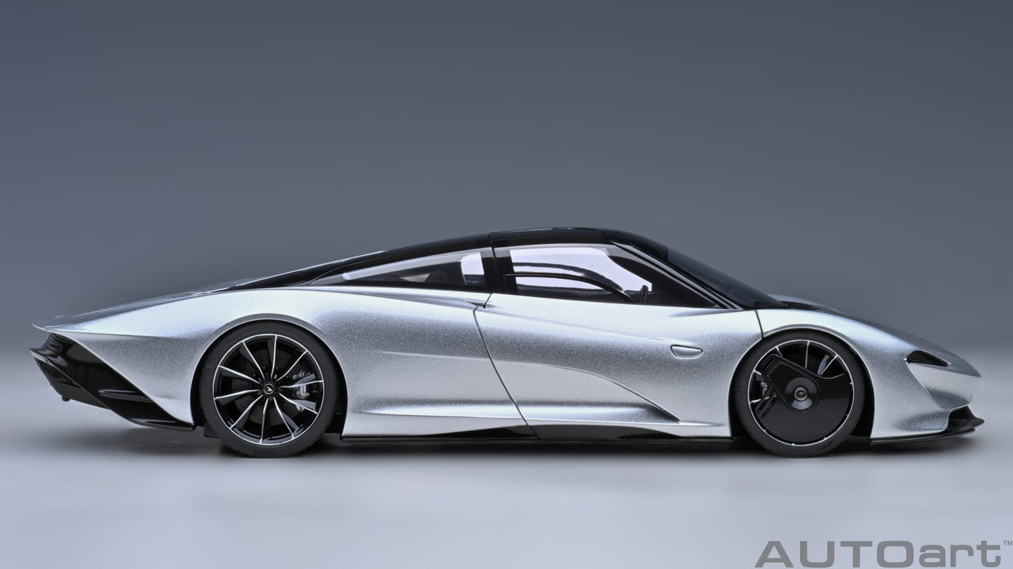 AUTOart 1:18 McLaren Speedtail (Supernova Silver) 76090