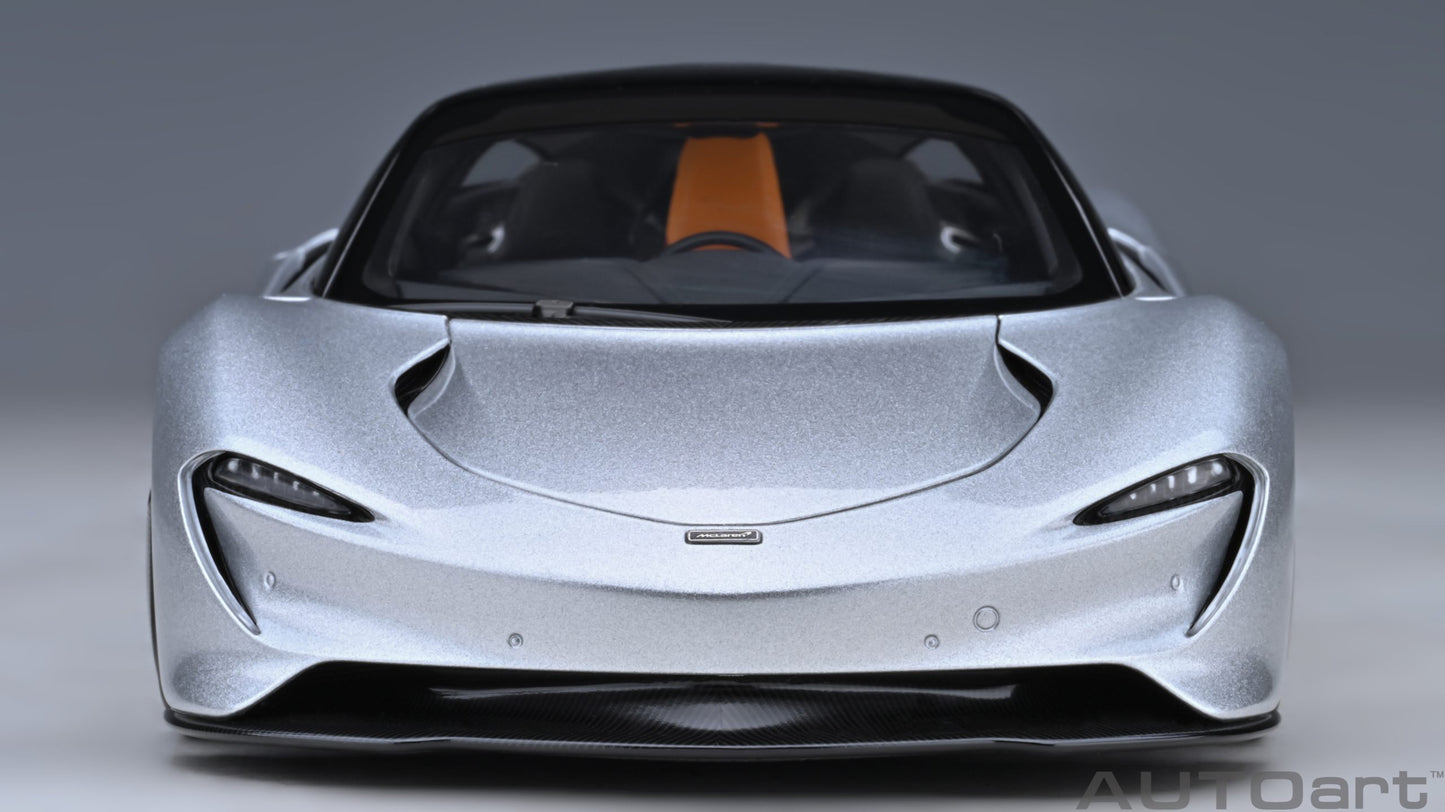AUTOart 1:18 McLaren Speedtail (Supernova Silver) 76090