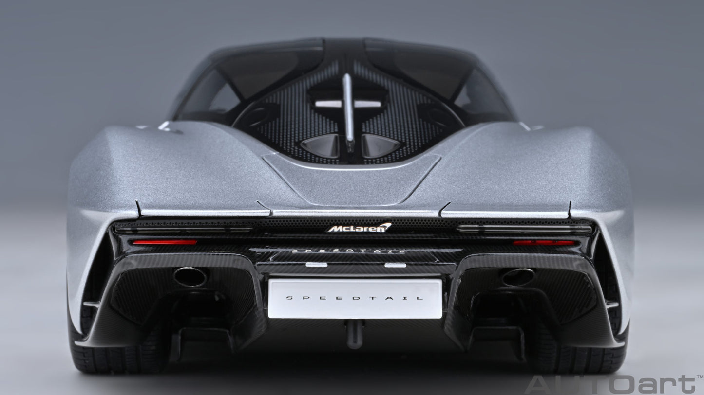 AUTOart 1:18 McLaren Speedtail (Supernova Silver) 76090