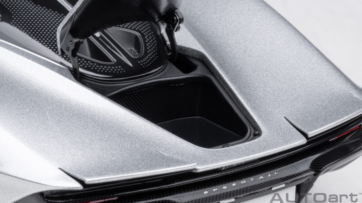 AUTOart 1:18 McLaren Speedtail (Supernova Silver) 76090