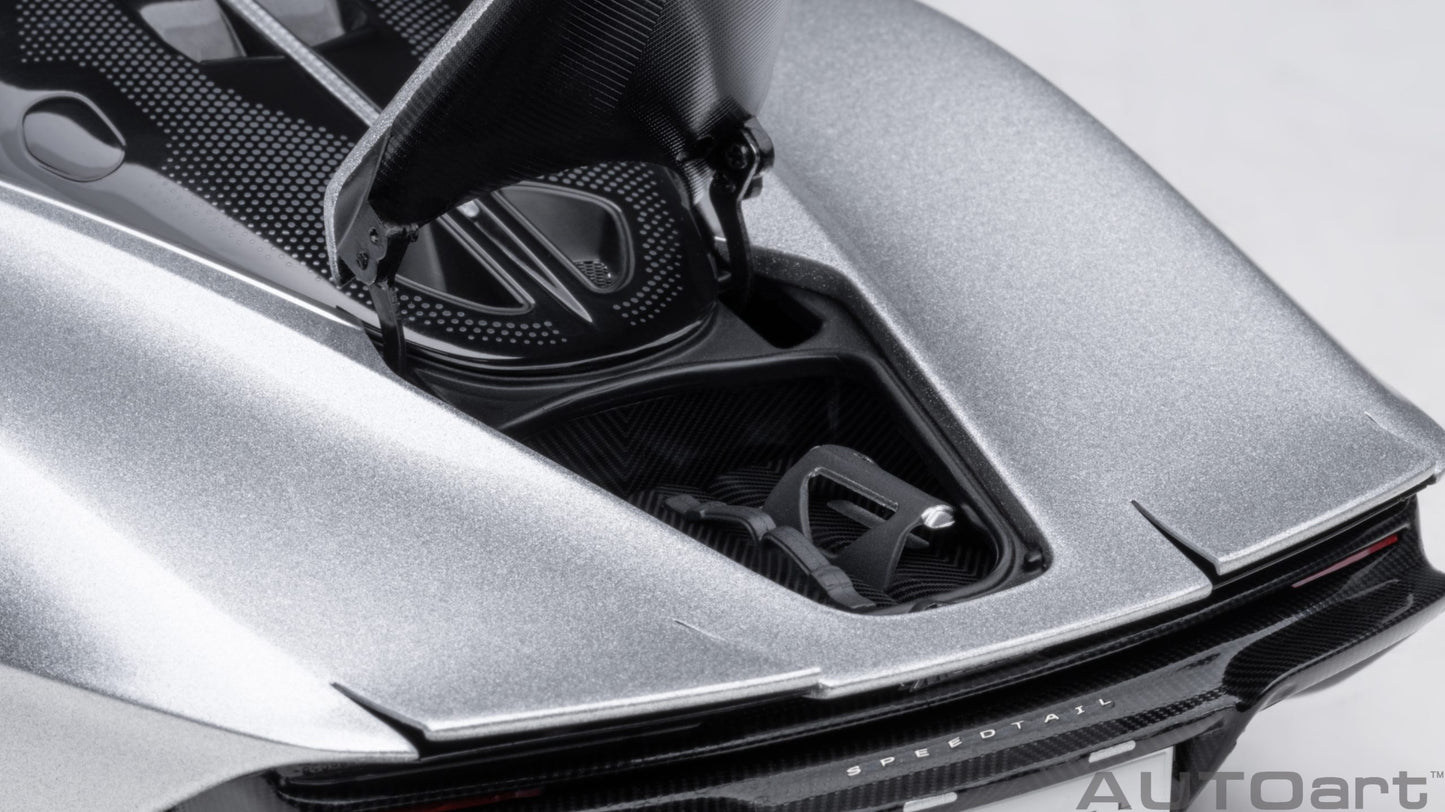AUTOart 1:18 McLaren Speedtail (Supernova Silver) 76090