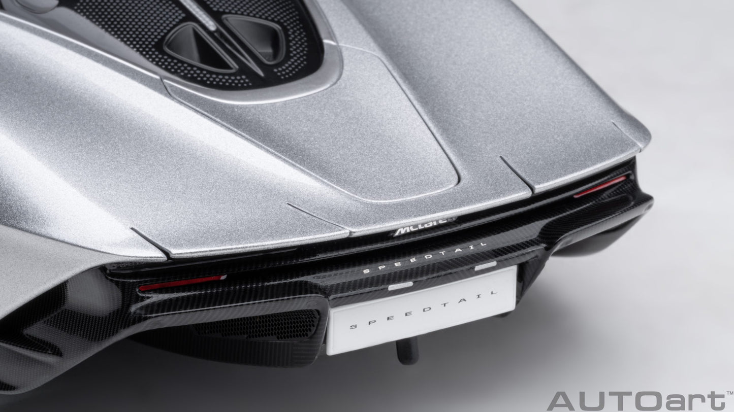 AUTOart 1:18 McLaren Speedtail (Supernova Silver) 76090