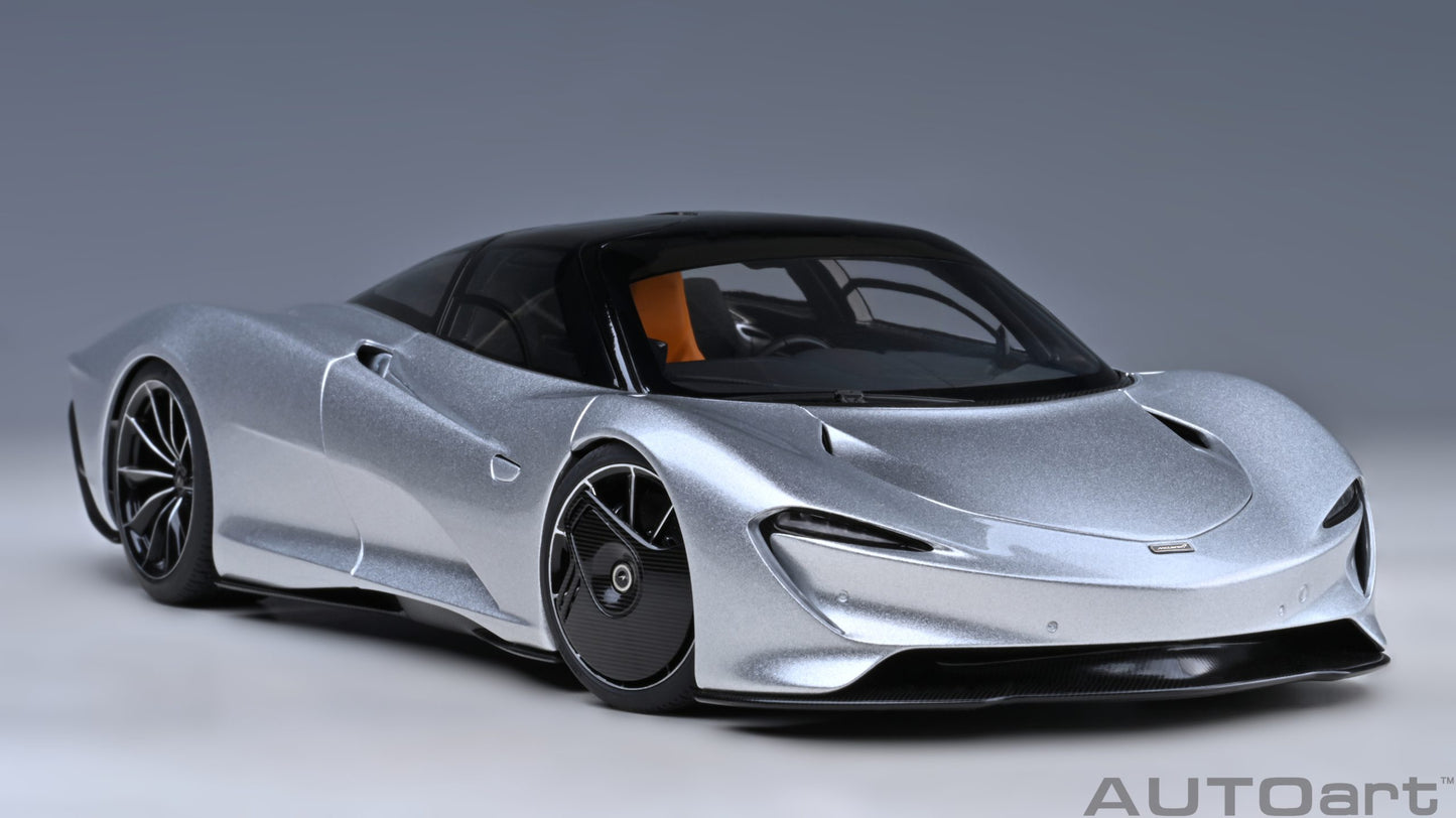 AUTOart 1:18 McLaren Speedtail (Supernova Silver) 76090