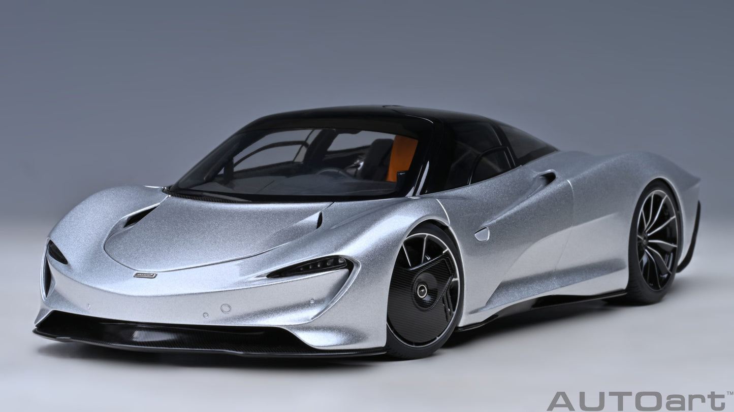 AUTOart 1:18 McLaren Speedtail (Supernova Silver) 76090