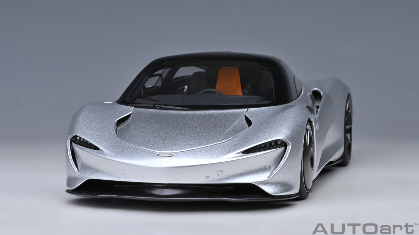 AUTOart 1:18 McLaren Speedtail (Supernova Silver) 76090