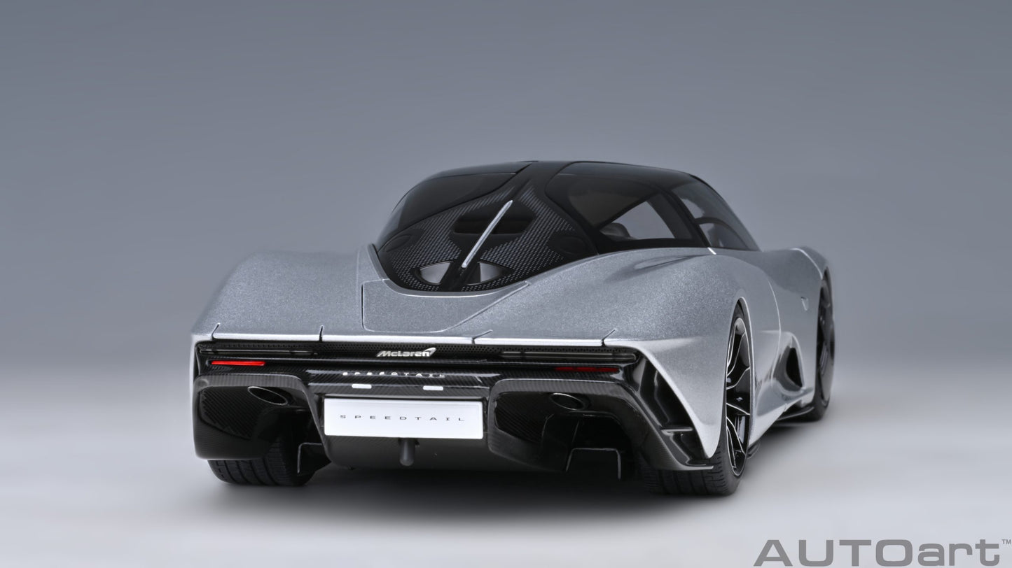 AUTOart 1:18 McLaren Speedtail (Supernova Silver) 76090