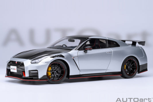 AUTOart 1:18 Nissan GT-R (R35) Nismo 2022 Special Edition (Ultimate Metal Silver) 77503