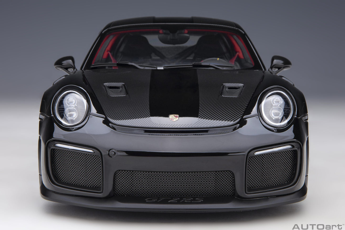 AUTOart 1:18 Porsche 911 (991.2) GT2 RS Weissach Package (Black) 78186