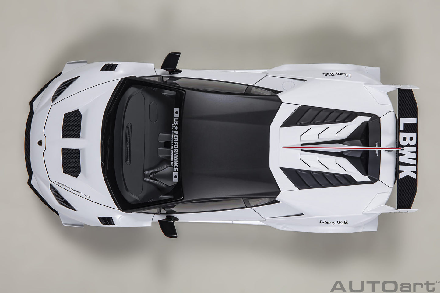 AUTOart 1:18 Liberty Walk LB Silhouette Lamborghini Huracan GT (White) 79125
