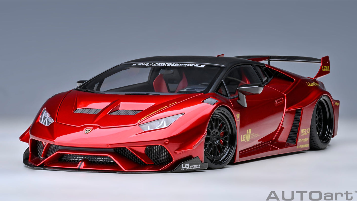AUTOart 1:18 Liberty Walk LB Silhouette Lamborghini Huracan GT (Red) 79126
