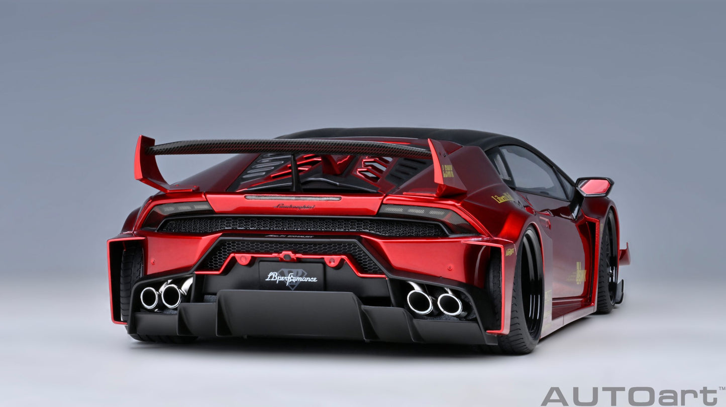 AUTOart 1:18 Liberty Walk LB Silhouette Lamborghini Huracan GT (Red) 79126