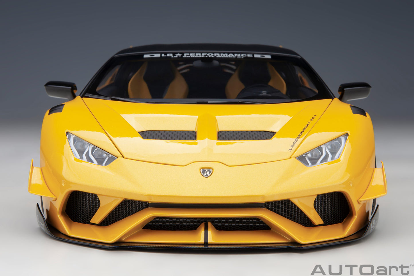 AUTOart 1:18 Liberty Walk LB Silhouette Lamborghini Huracan GT (Metallic Yellow) 79127