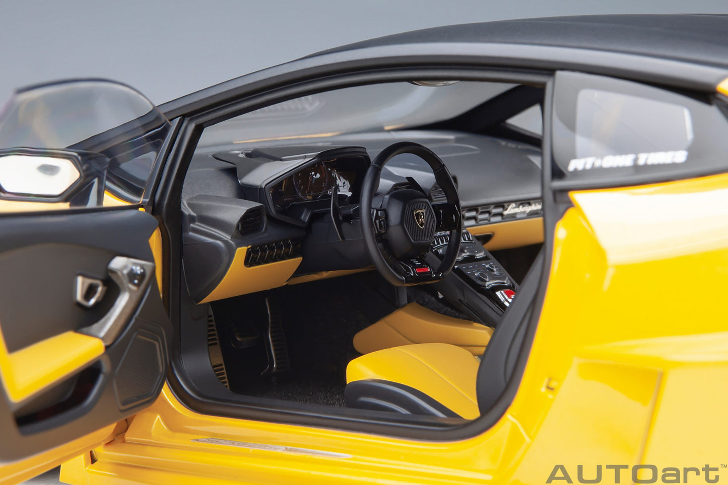 AUTOart 1:18 Liberty Walk LB Silhouette Lamborghini Huracan GT (Metallic Yellow) 79127