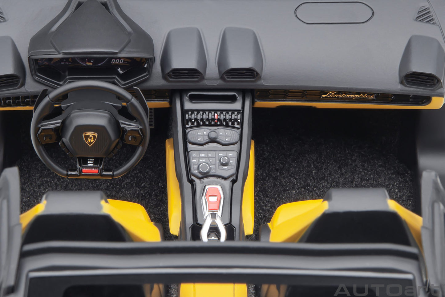 AUTOart 1:18 Liberty Walk LB Silhouette Lamborghini Huracan GT (Metallic Yellow) 79127