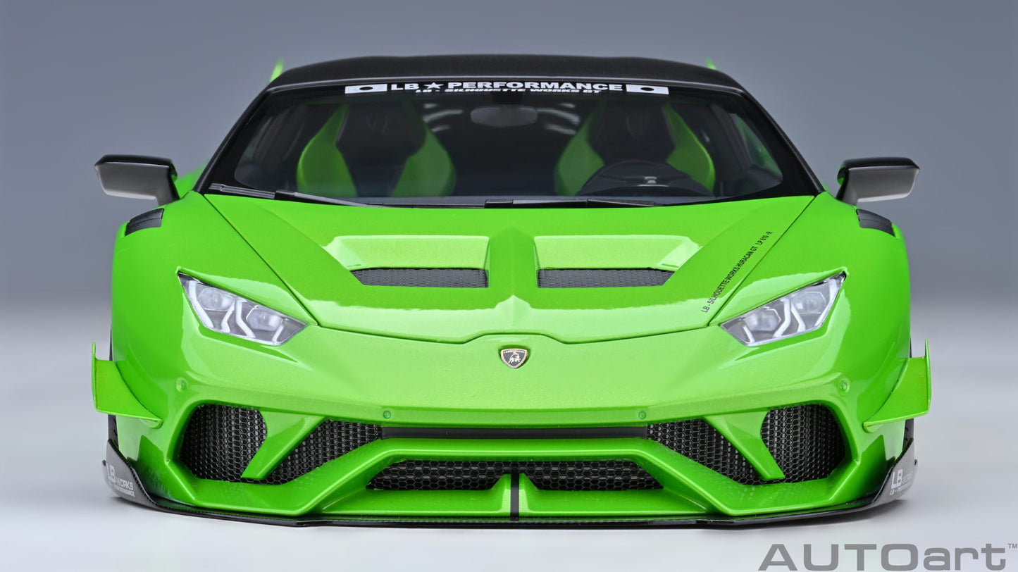 AUTOart 1:18 Liberty Walk LB Silhouette Lamborghini Huracan GT (Pearl Green) 79128