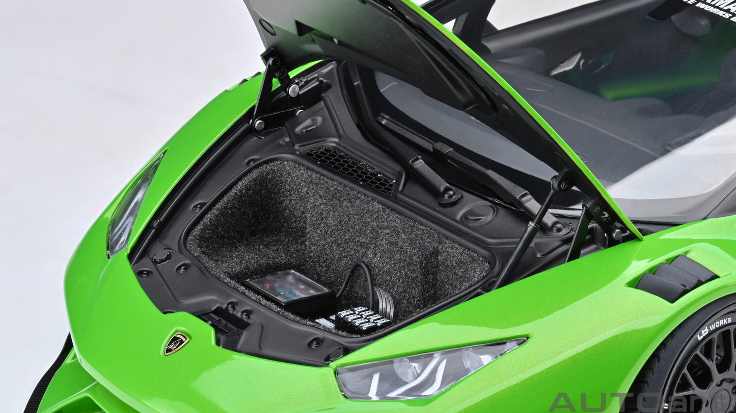AUTOart 1:18 Liberty Walk LB Silhouette Lamborghini Huracan GT (Pearl Green) 79128
