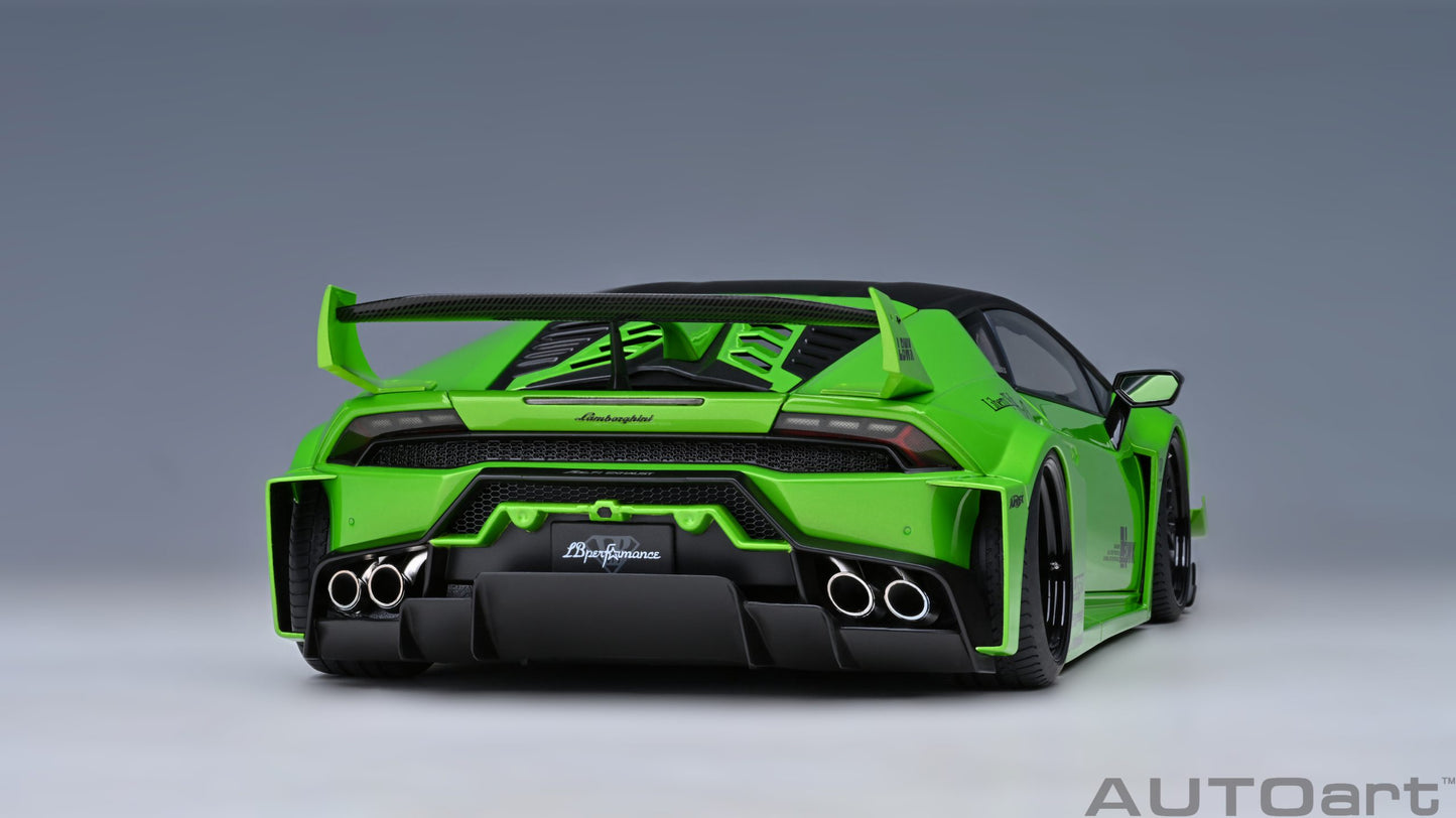 AUTOart 1:18 Liberty Walk LB Silhouette Lamborghini Huracan GT (Pearl Green) 79128