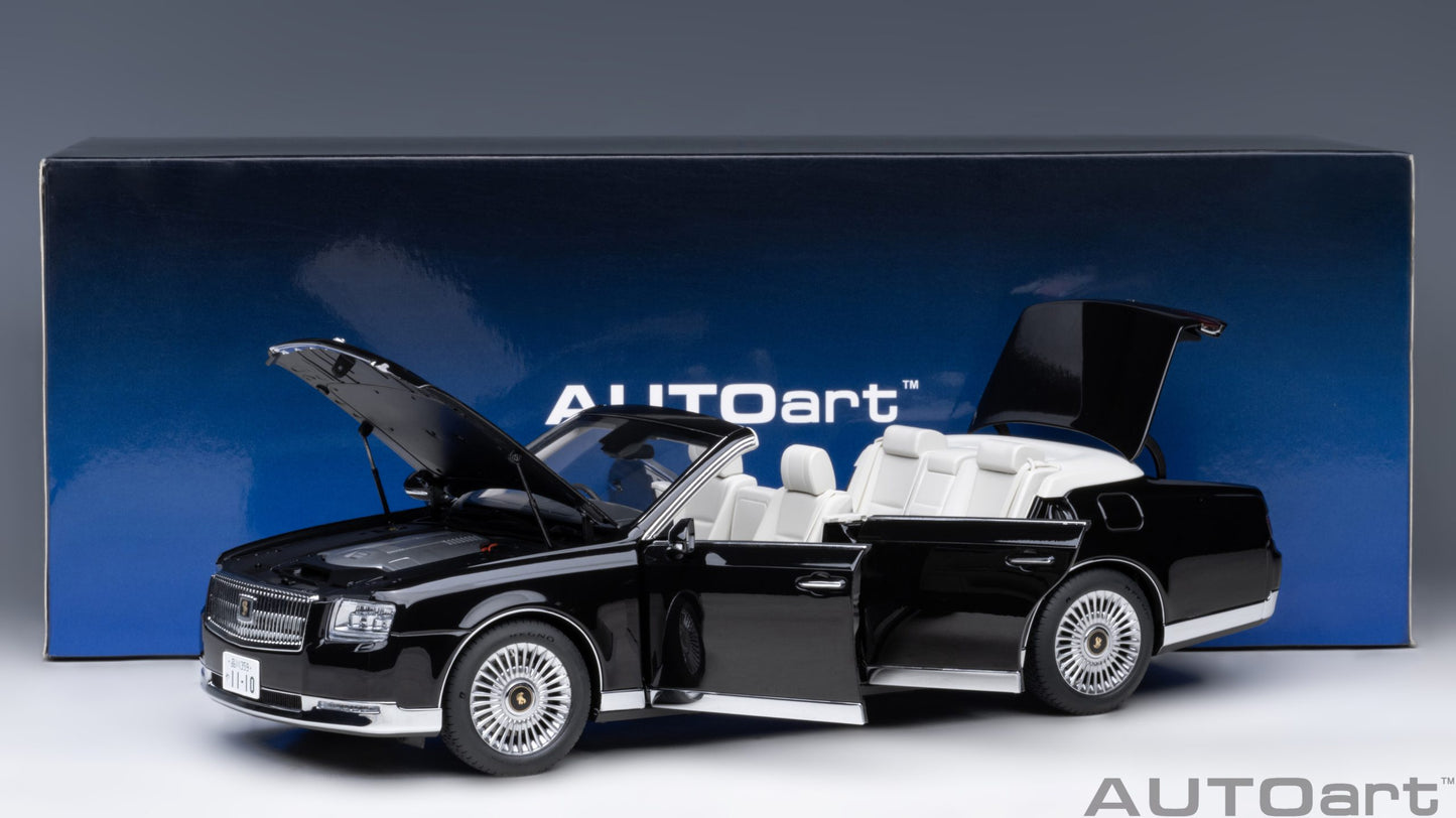AUTOart 1:18 Toyota Century Convertible (Black) 79531
