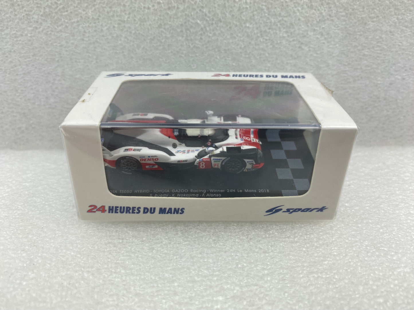 Spark 1:87 TOYOTA TS050 Hybrid #8 TOYOTA GAZOO Racing Winner 24H Le Mans 2018 S.Buemi - K.Nakajima - F.Alonso 87LM18