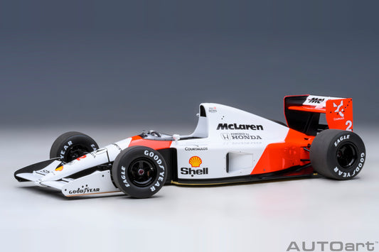 AUTOart 1:18 McLaren Honda MP4/6 Formula 1 Japanese GP 1991 #2 G.Berger (with McLaren logo) 89151