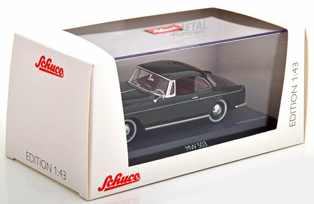 Schuco 1:43 BMW 503 with Hardtop black 450218900