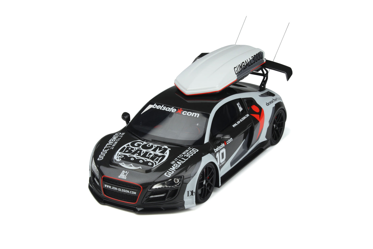 GT Spirit 1:18 Audi R8 Body Kit #10 Built 2013 Gumball 3000 GT870