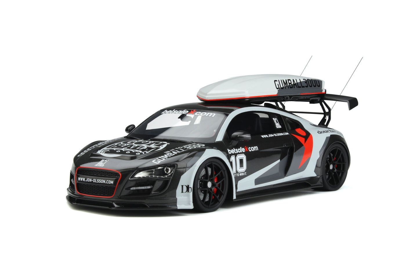 GT Spirit 1:18 Audi R8 Body Kit #10 Built 2013 Gumball 3000 GT870